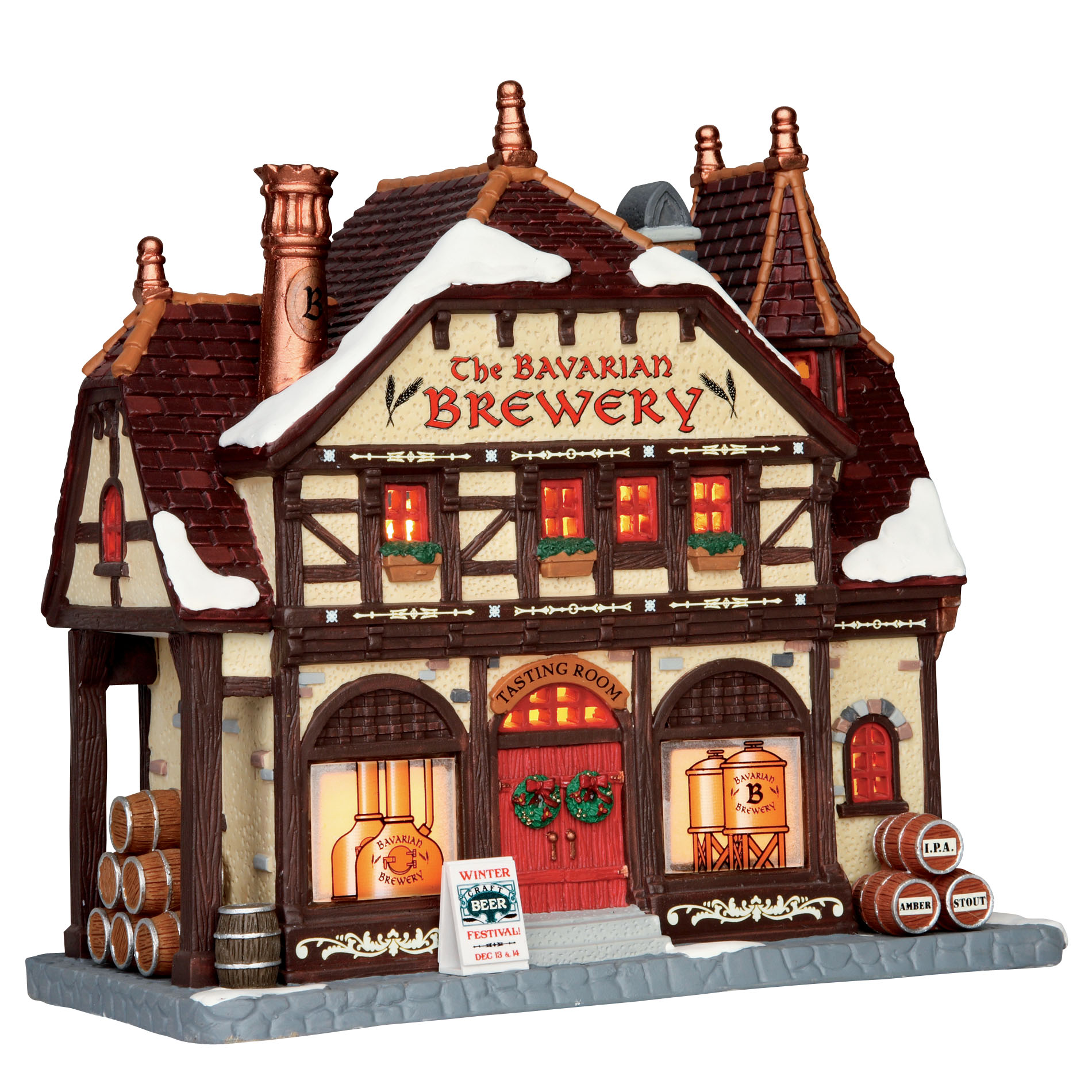 Lemax Village Collection Christmas Village Building, The Bavarian Brewery