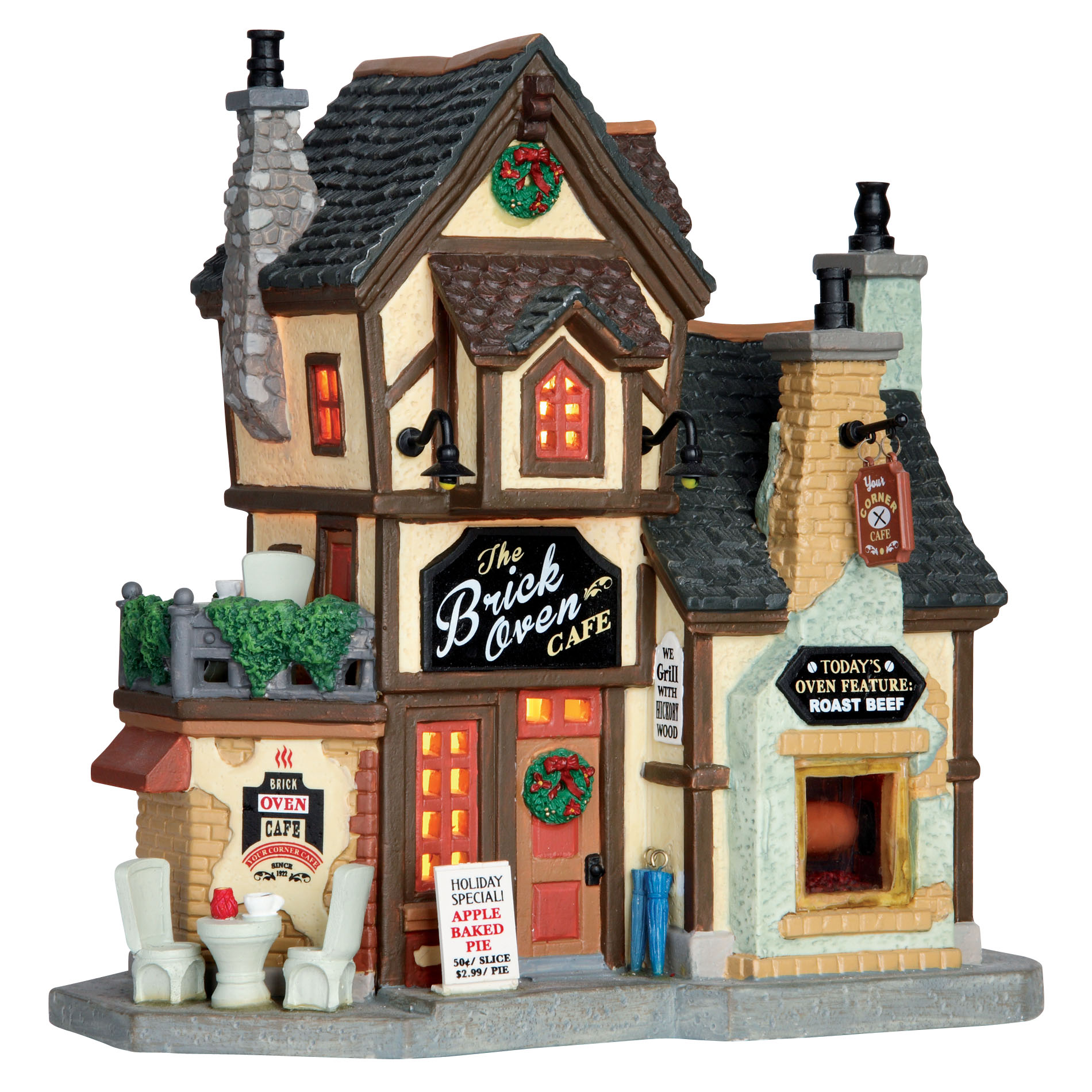 Lemax Village Collection Christmas Village Building, The Brick Oven Caf&#233;