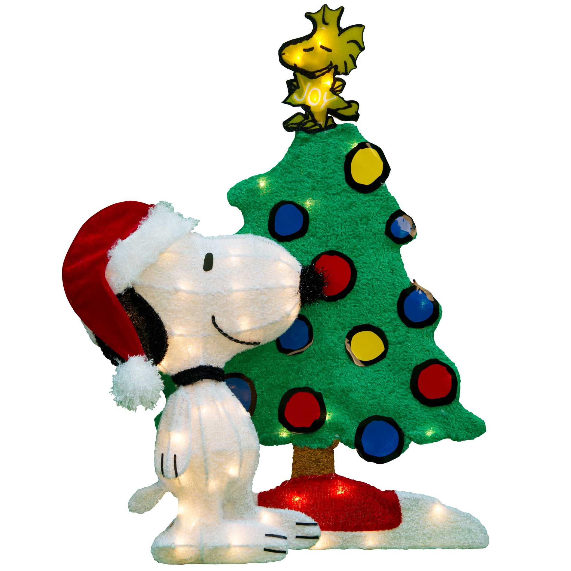 Peanuts By Schulz 24" 2dimensional Snoopy and Tree Holiday Lights Shop Your Way Online
