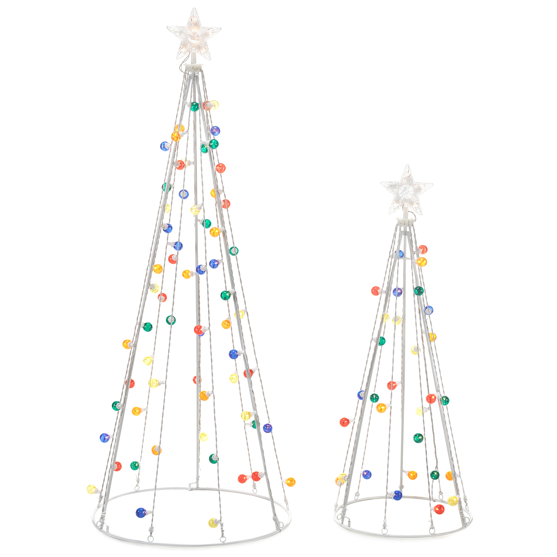 3.5ft And 5'ft Twinkle Cone Tree