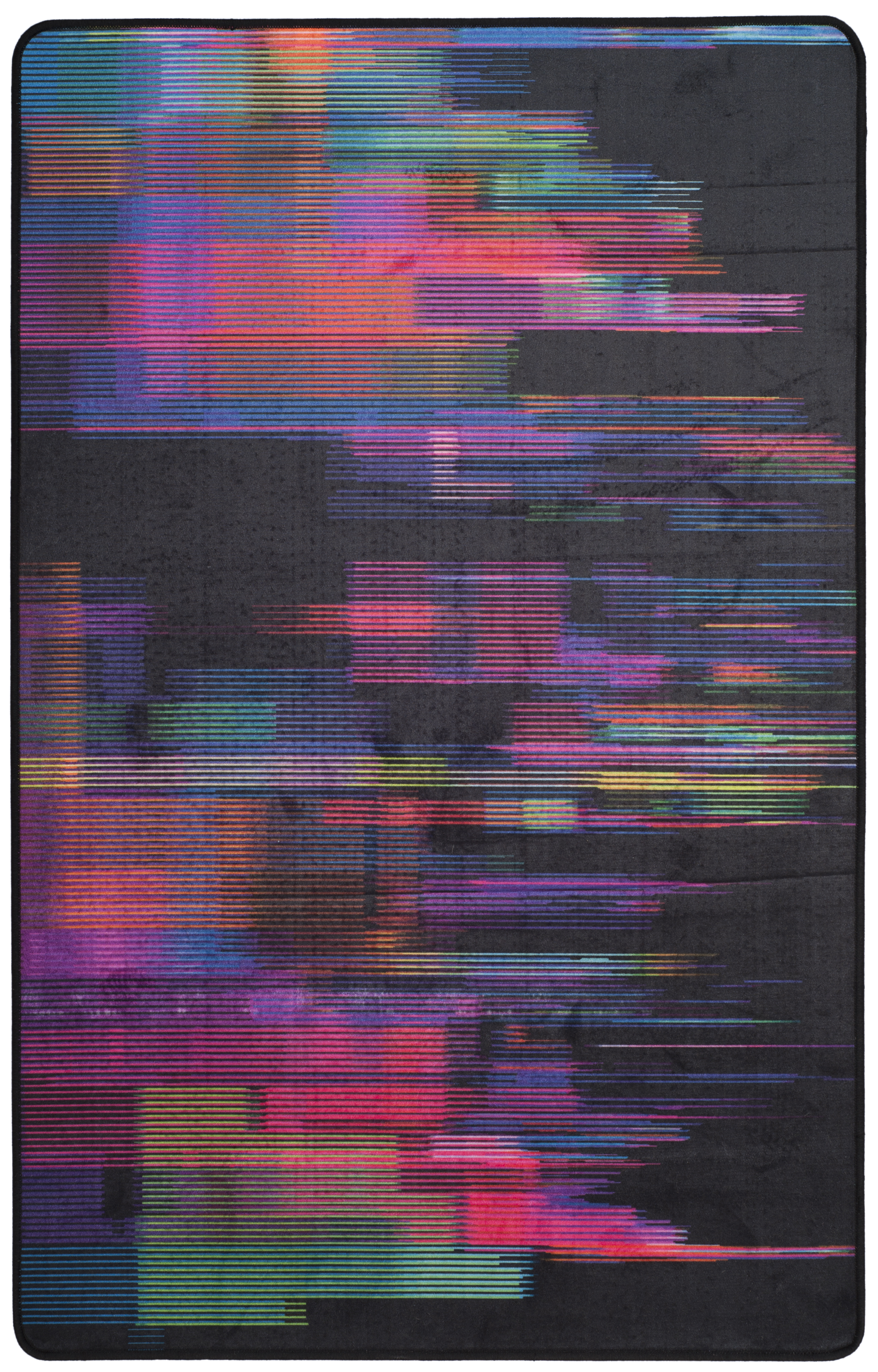 Safavieh Daytona 103 Collection Area Rug, Size: 4' X 6, Black/Pink Safavieh Daytona 103 Collection Area Rug, Size: 4' X 6, Black/Pink
