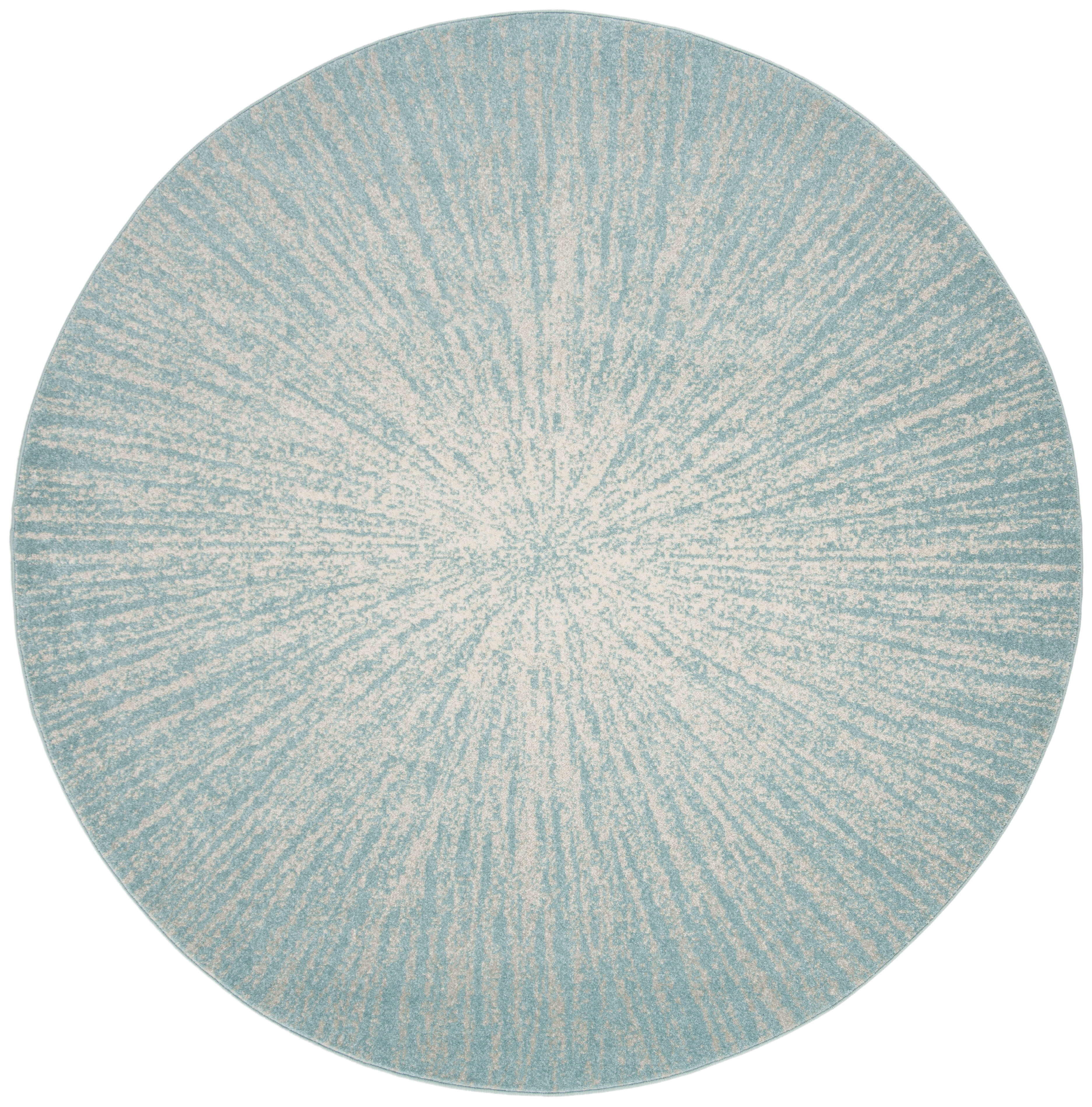 Safavieh Evoke EVK228 Area Rug 4' X 6, Blue/Ivory Safavieh Evoke EVK228 Area Rug 4' X 6, Blue/Ivory