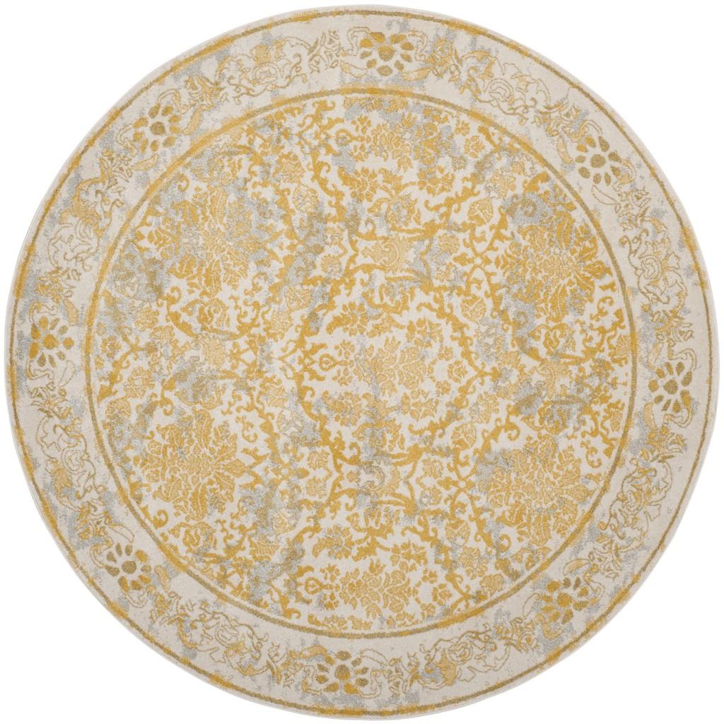 Safavieh Evoke 242 Collection 6'-7" X 6'-7" Round Rug