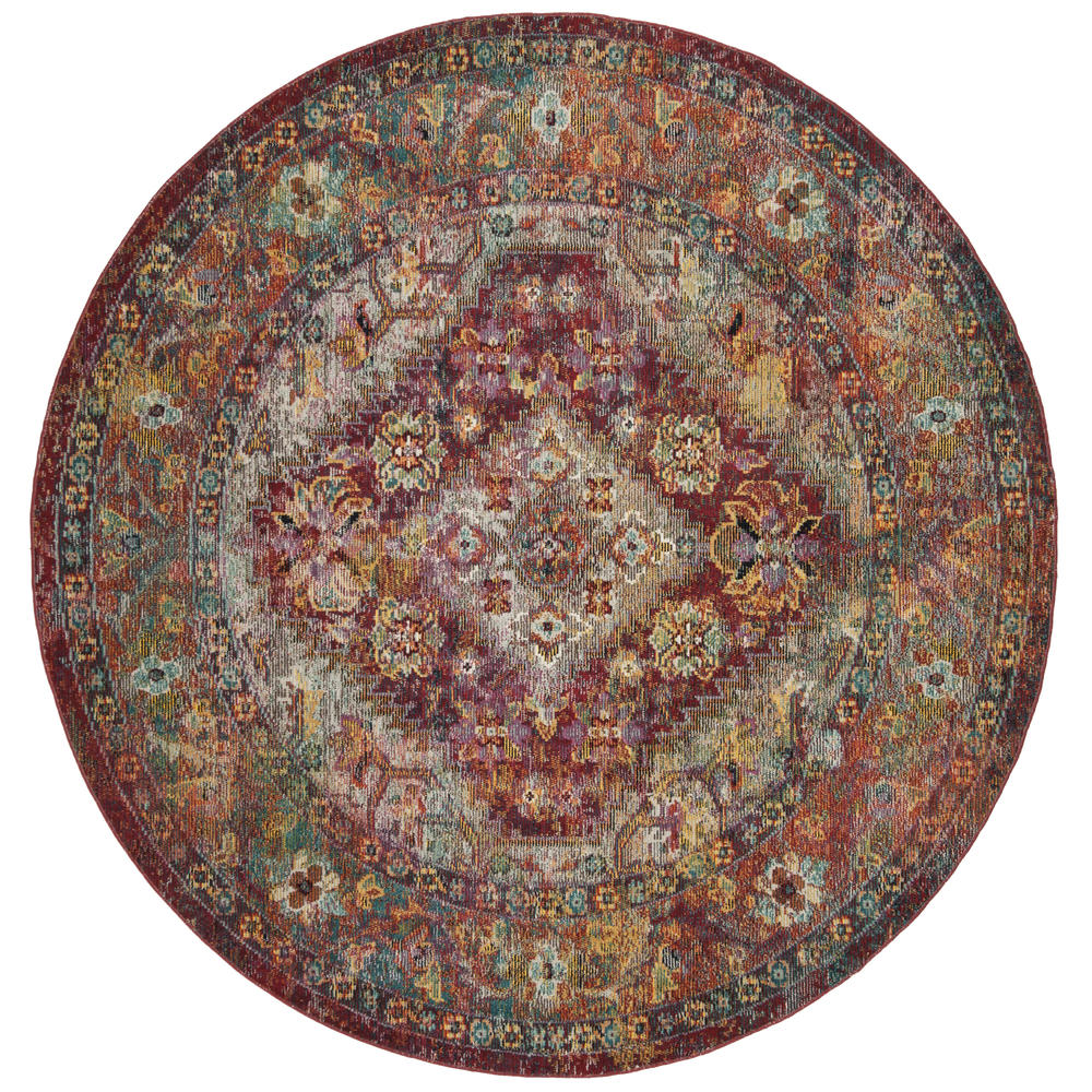 Safavieh Crystal Collection CRS507 Area Rug 7' X 7' Round