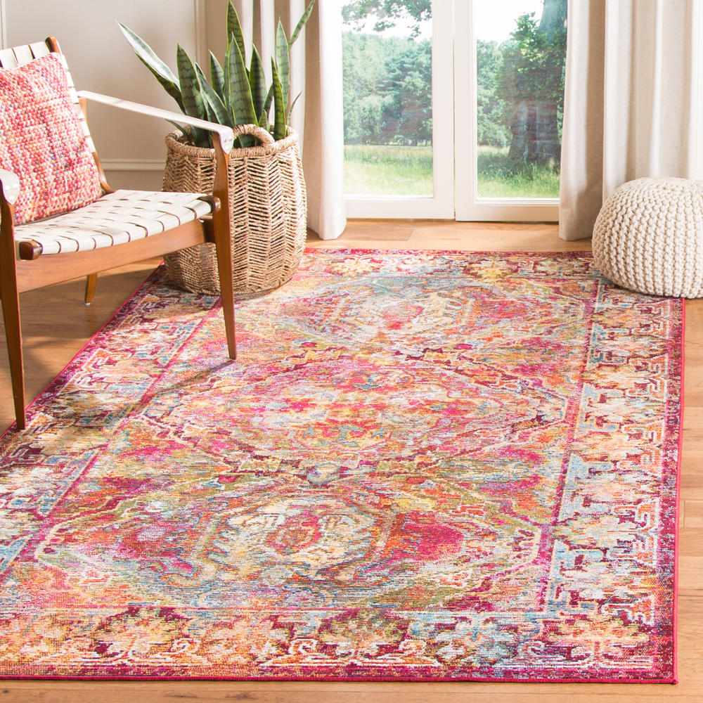 Safavieh Crystal Collection CRS516 Area Rug 7' X 7' Square