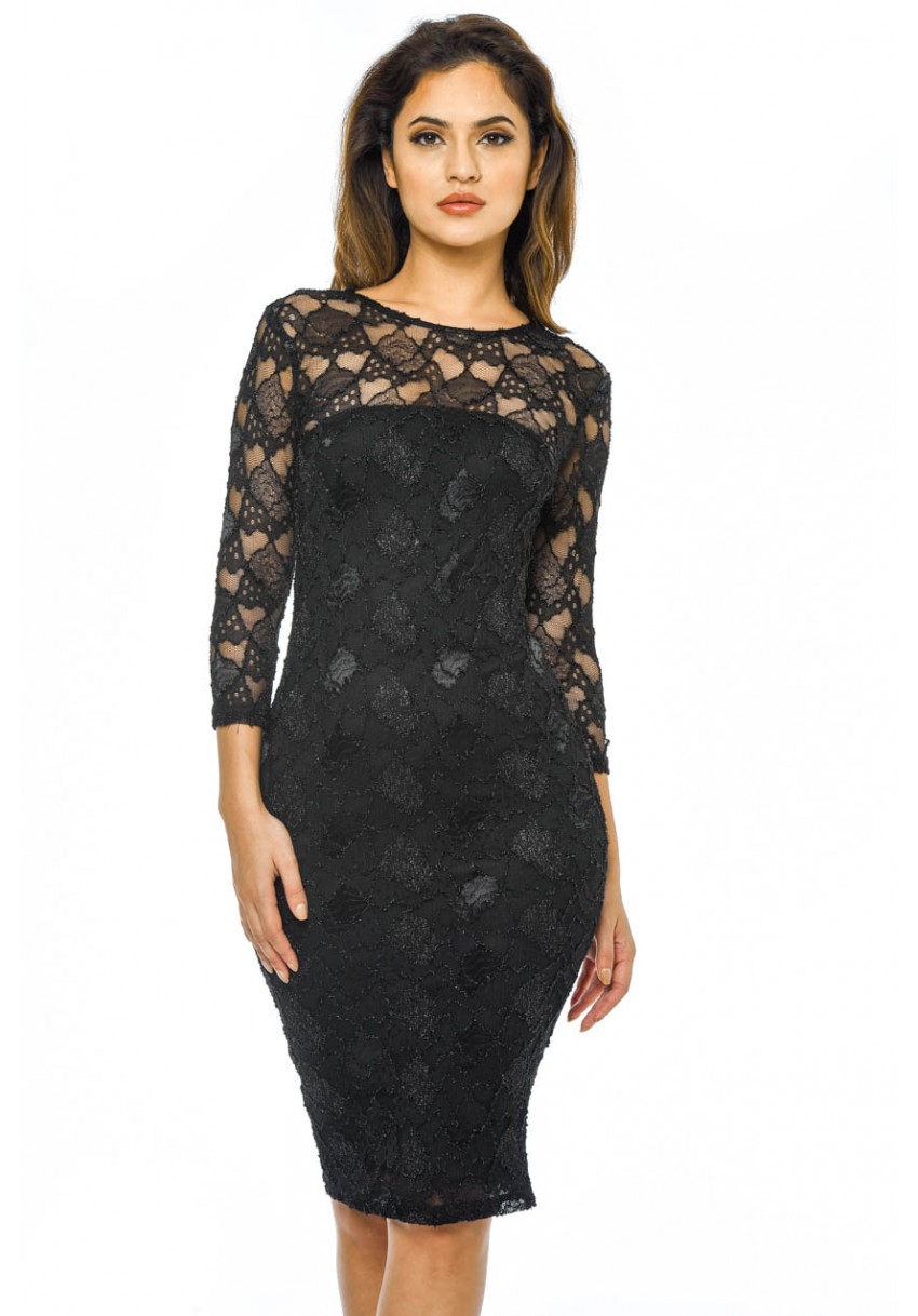 ax paris lace bodycon dress