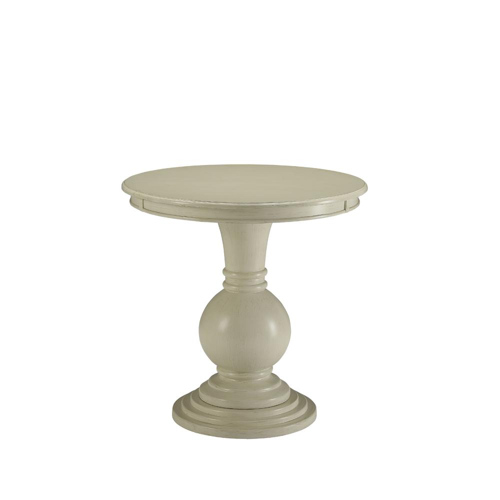 Venetian Worldwide Alyx Accent Table, Antique White