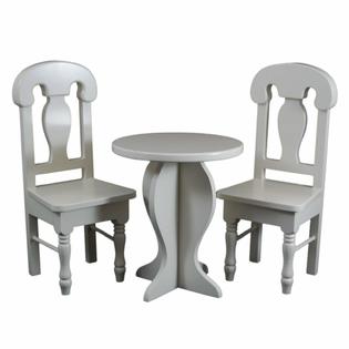 The Queen S Treasures Cafe Table Chair Set For 18 Dolls