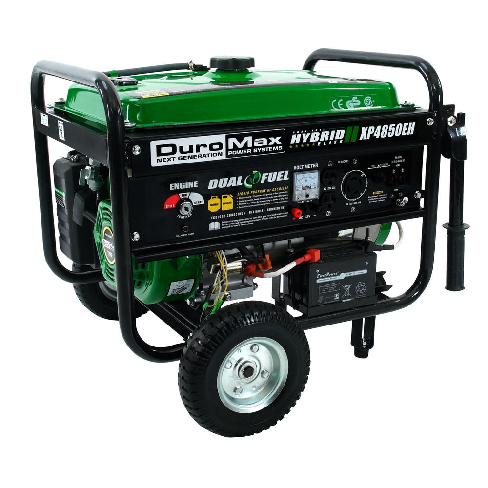 DuroMax XP4850EH 4850 Watt Dual Fuel Portable Generator