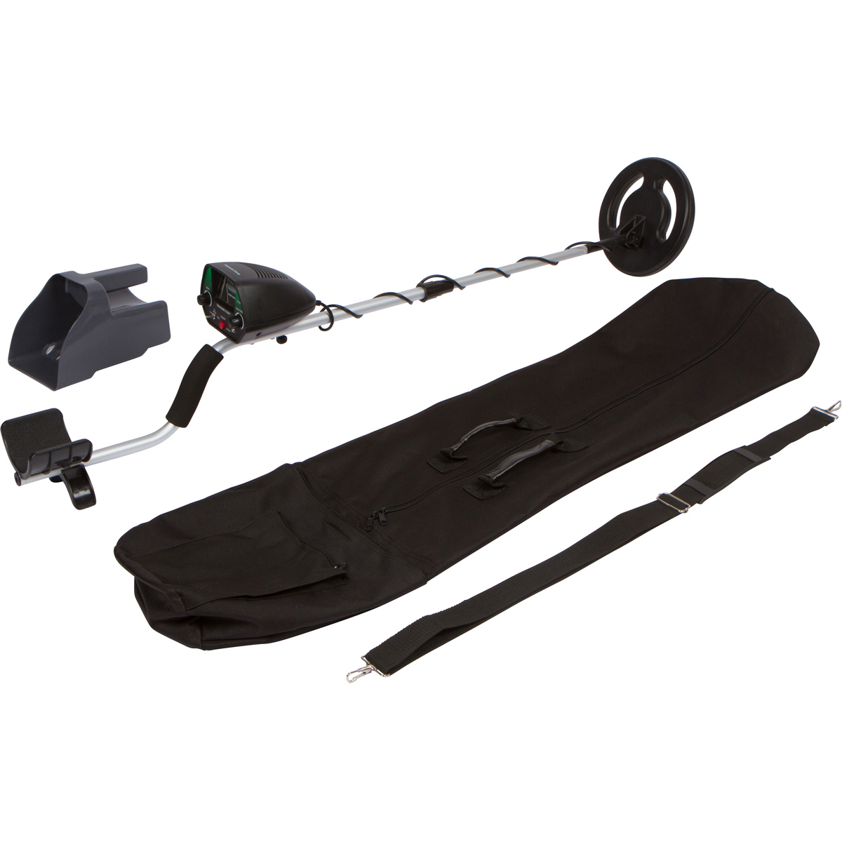 Treasure Cove Fortune Finder TC-1023 Metal Detector kit Set, Grey Treasure Cove Fortune Finder TC-1023 Metal Detector kit Set, Grey