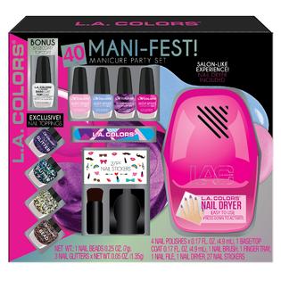 L.A. Colors 40-PC Mani-Fest! Nail Polish & Dryer Set - Beauty - Beauty ...