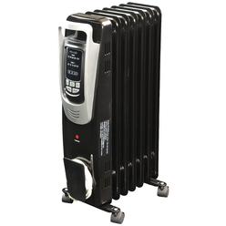 NewAir 1500W Oil Filled Radiator Portable Electric Space Heater, with Timer and Safety Protection, Energy Efficient Operation