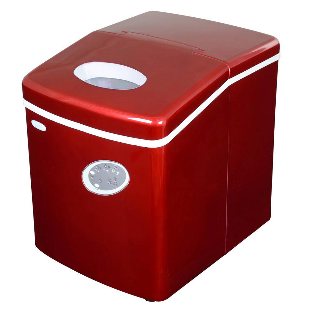 NewAir AI-100R  Red 28 Pound Per Day Portable Ice Maker