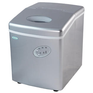 Newair 40Lbs Portable Countertop Clear Ice Maker Silver - SAME DAY