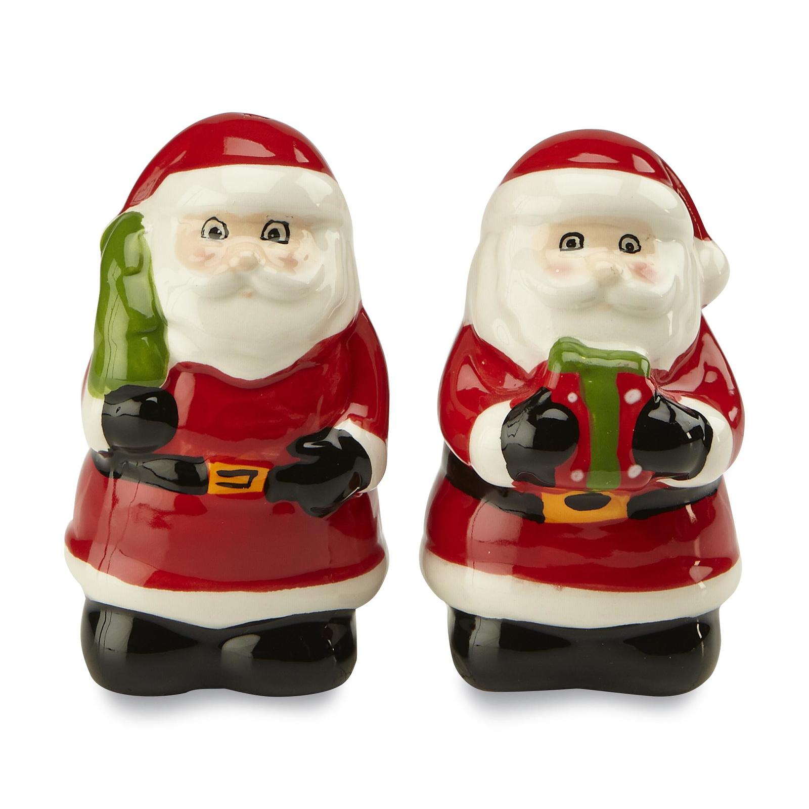 Colormate Christmas Salt & Pepper Shaker Set - Santa Claus