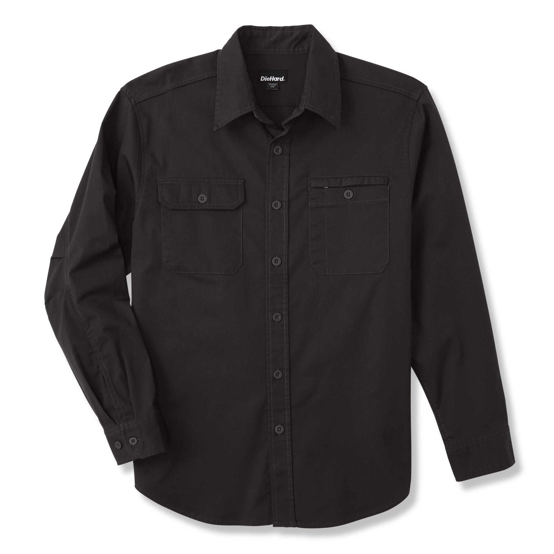 DieHard Men's Big & Tall LongSleeve Work Shirt