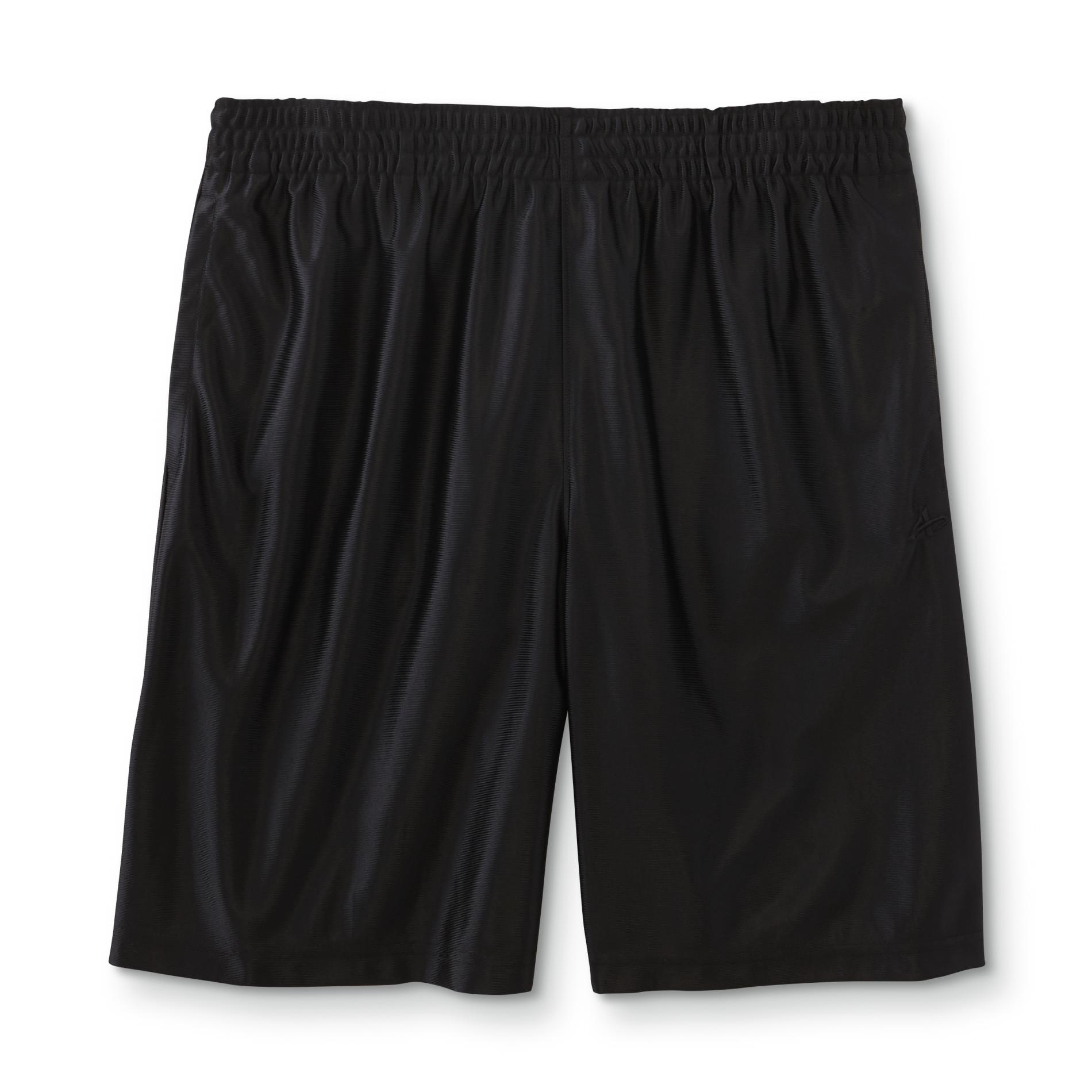 Athletech Men's Big & Tall Dazzle Basketball Shorts, Size: 3XL, Black Black Athletech Men's Big & Tall Dazzle Basketball Shorts, Size: 3XL, Black Black