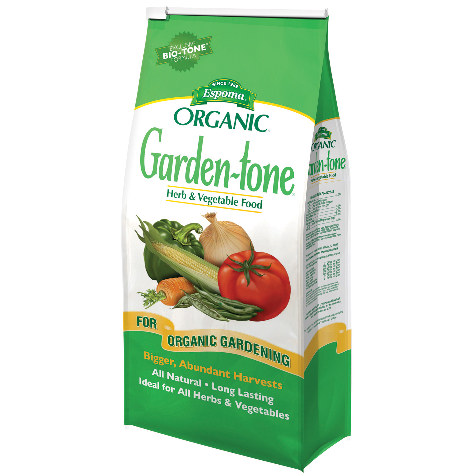 ESPGT18 Espoma Organic Garden-tone 3-4-4, 18 lbs