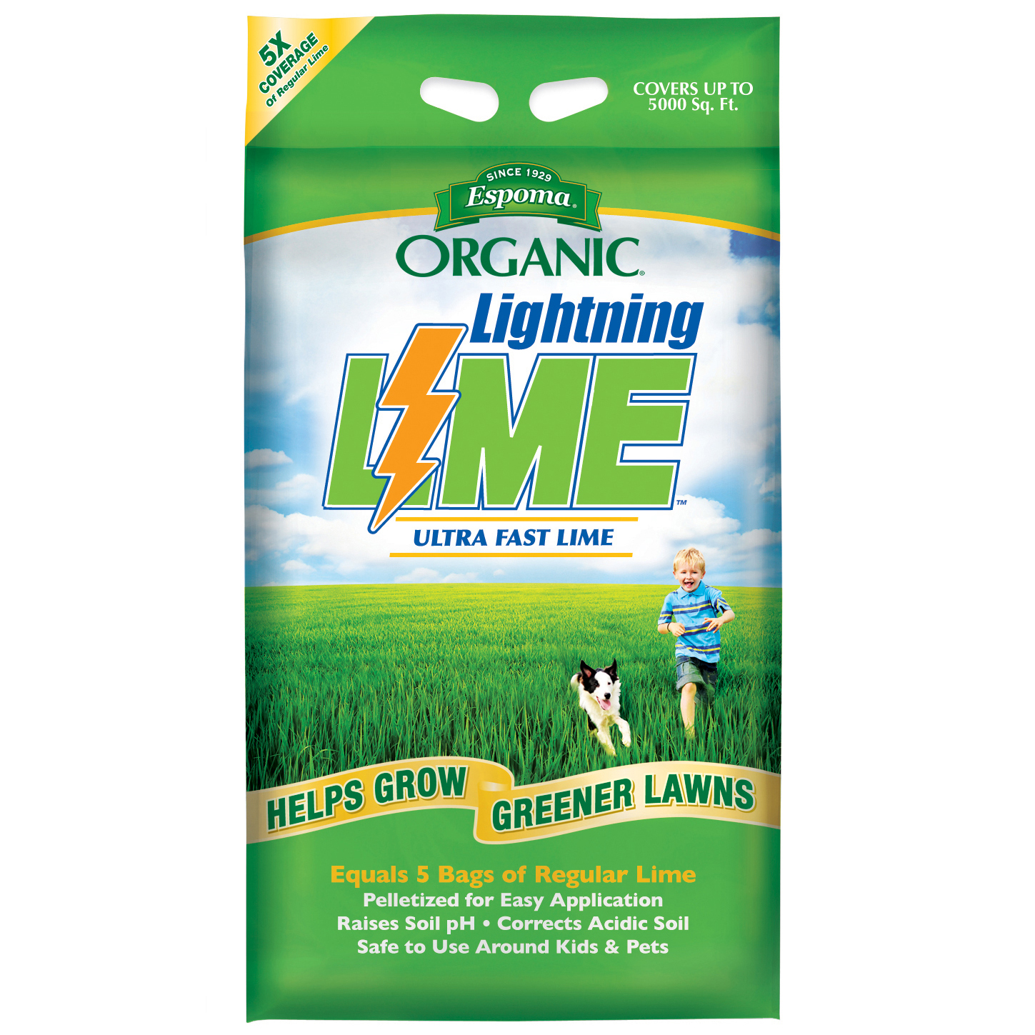 ESPLL30 Espoma Organic Lightning Lime, 30 lbs