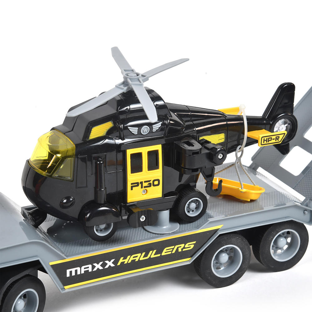 Maxx Action  Truck & Helicopter Hauler