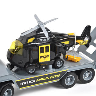 Maxx Action Truck & Helicopter Hauler