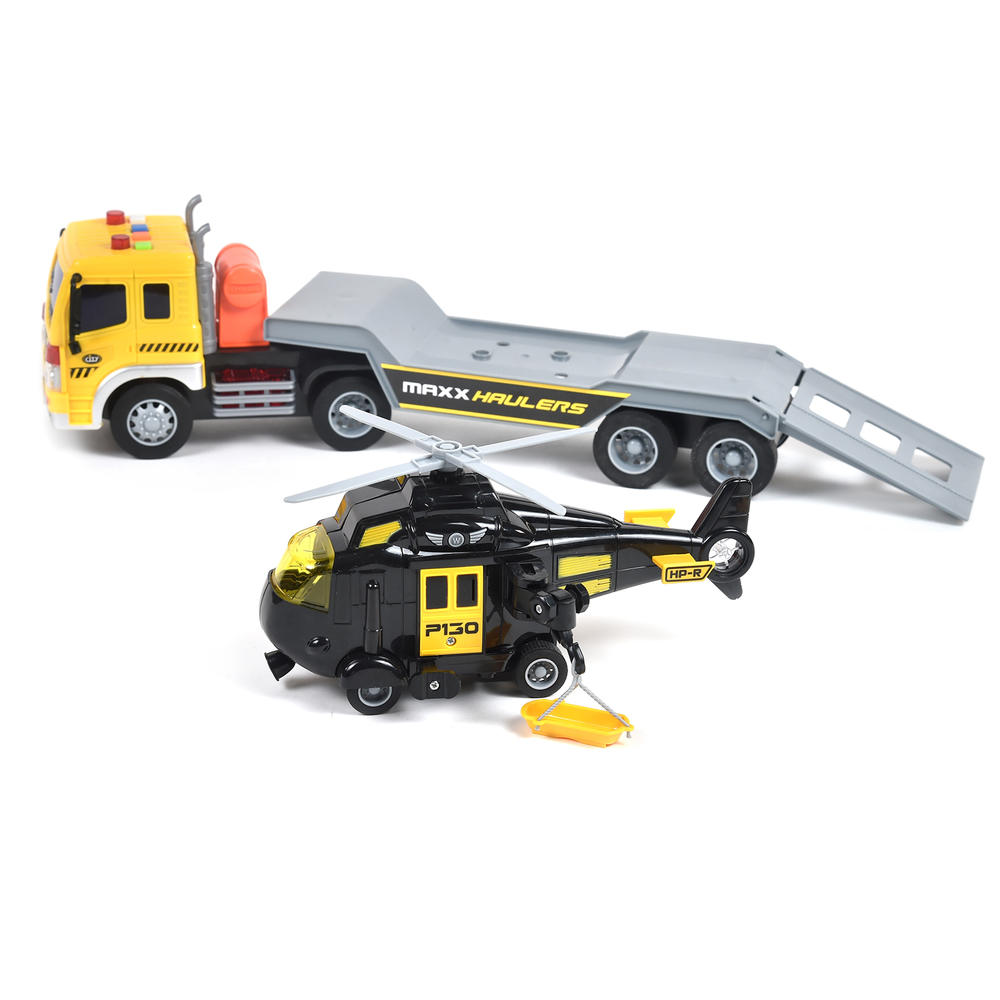 Maxx Action  Truck & Helicopter Hauler