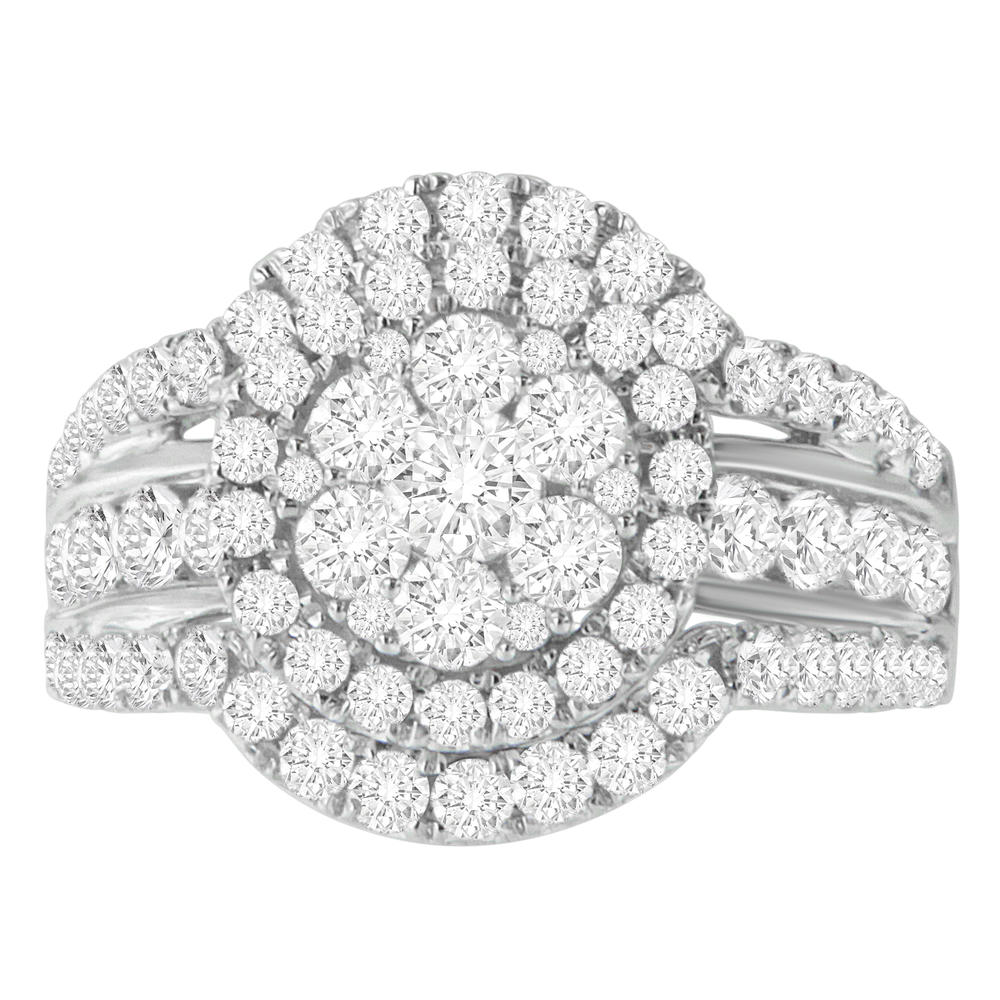 14k White Gold 2ct TDW Diamond Engagement Ring (H-I,SI2-I1)