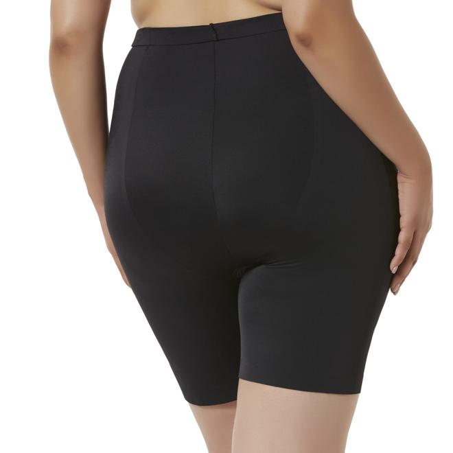 Simply Emma Women's Plus High Waist Shapewear Shorts