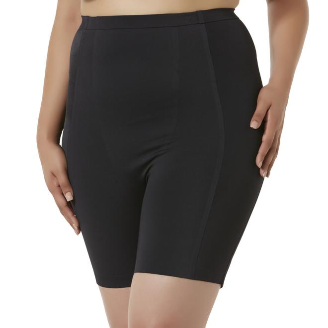 Simply Emma Women's Plus High Waist Shapewear Shorts