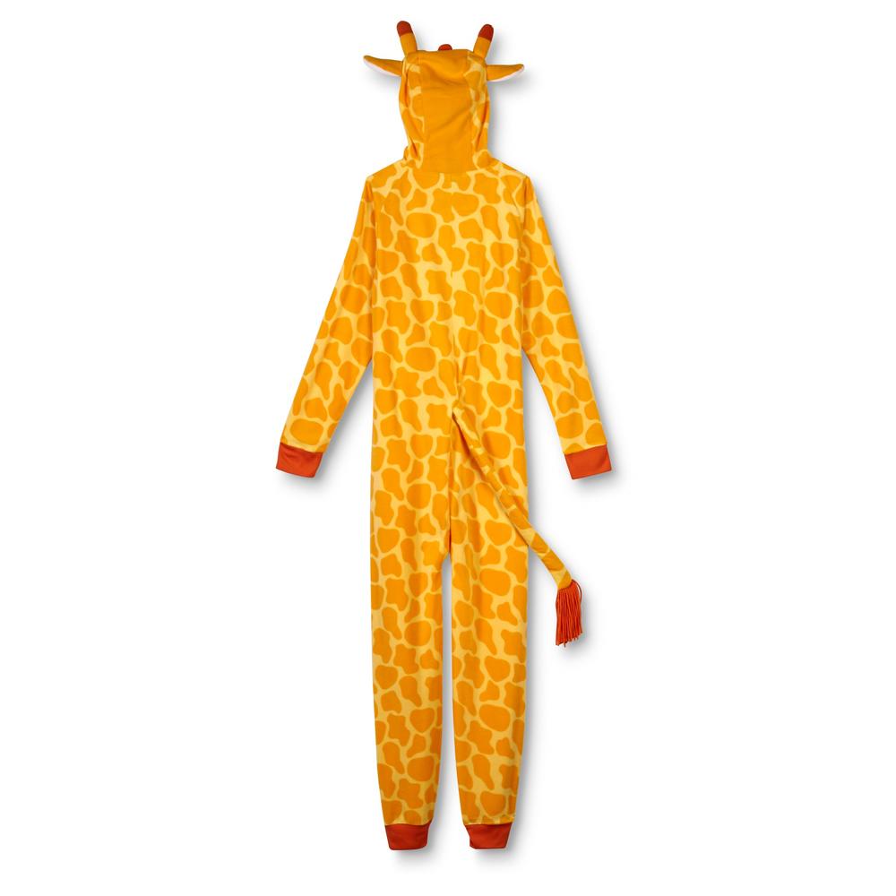 Joe Boxer Junior's Fleece One-Piece Pajamas - Giraffe