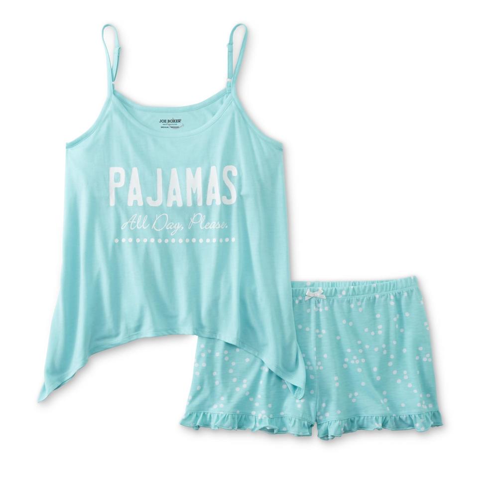 Joe Boxer Women's Pajama Tank Top & Shorts - Pajamas All Day