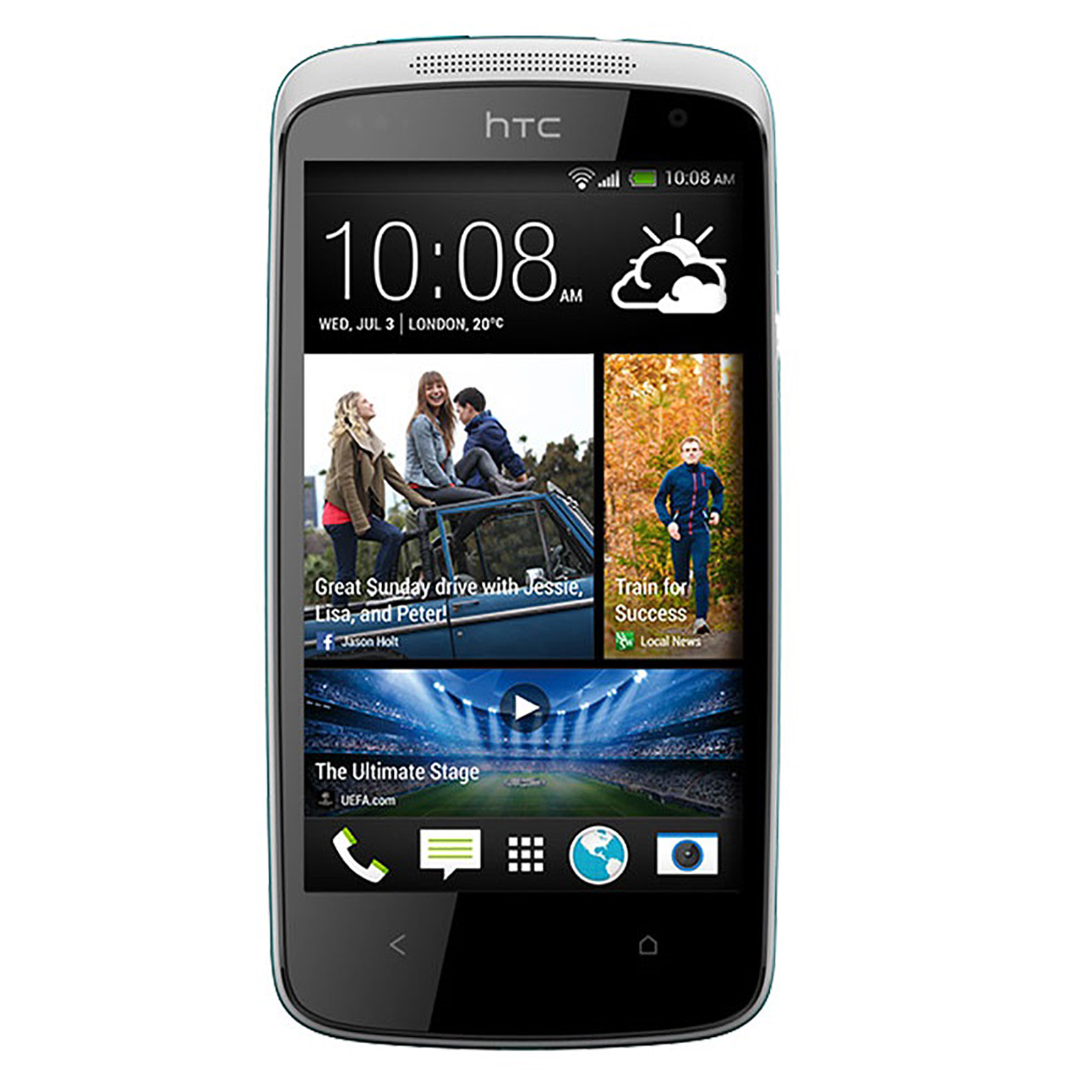 HTC HTC Desire 500 Unlocked GSM Quad Core Android Cell Phone   White