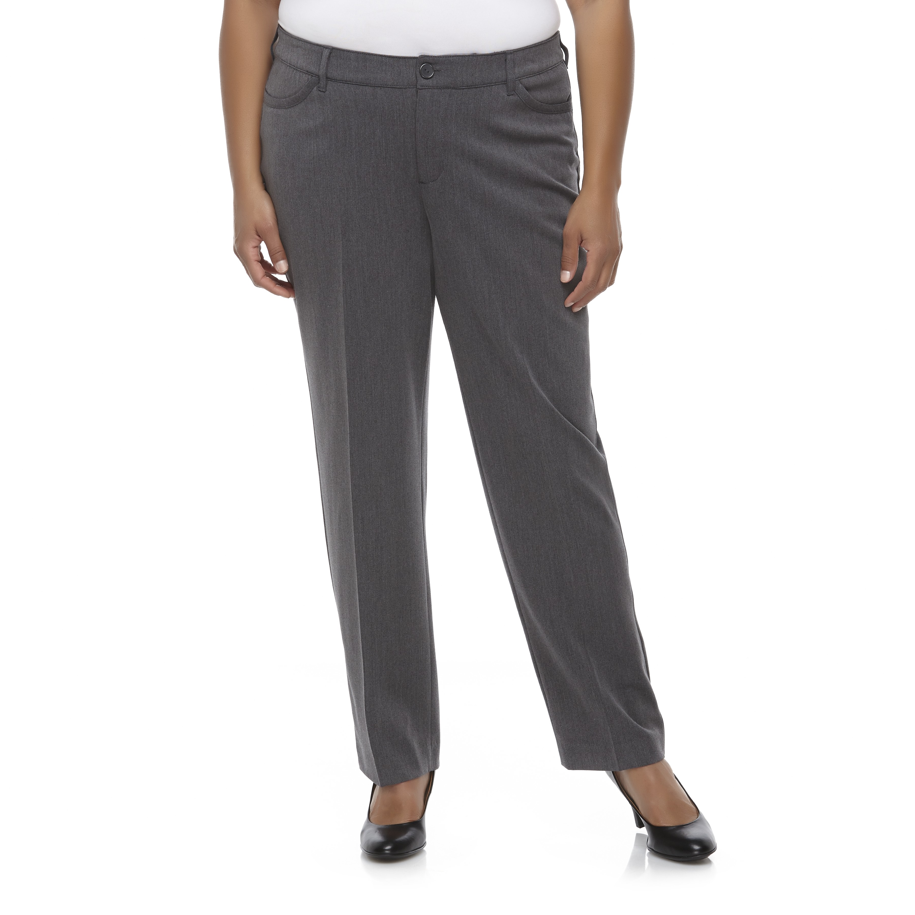 Covington Women's Plus Diamond Fit Dress Pants | Shop Your Way: Online ...