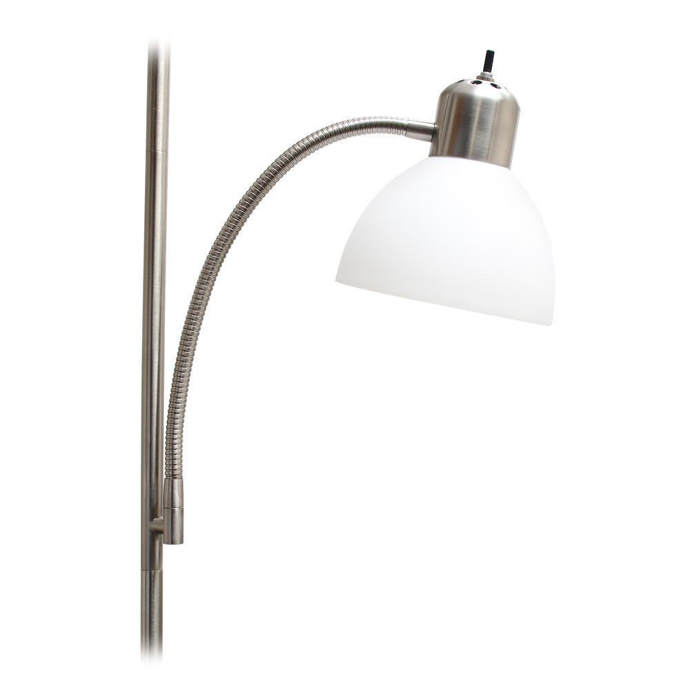 Simple Designs  Floor Lamp with Reading Light