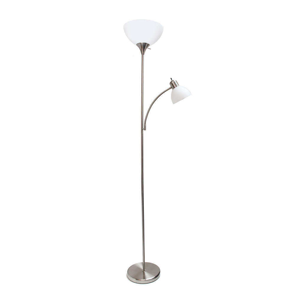 Simple Designs  Floor Lamp with Reading Light