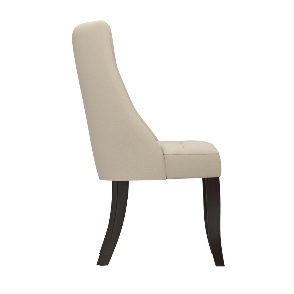 CorLiving Antonio Tufted Dining Accent Chairs, Set of 2