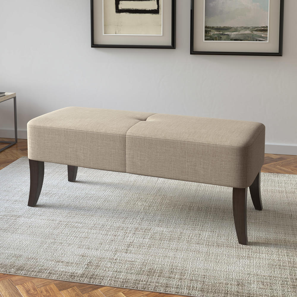 CorLiving  46" Wide Fabric Bench