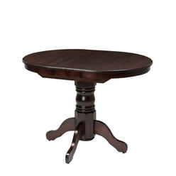 CorLiving Dillon Extendable Oval Pedestal Dining Table