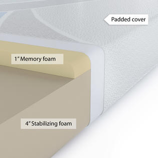 Corliving 5 Full Double Memory Foam Mattress