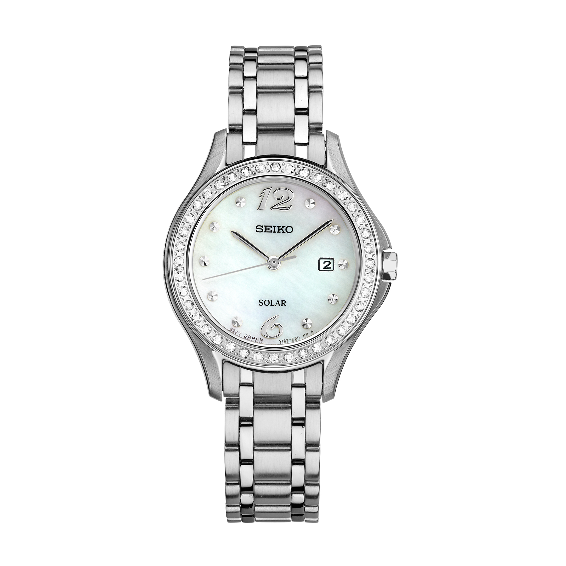 seiko silvertone solar