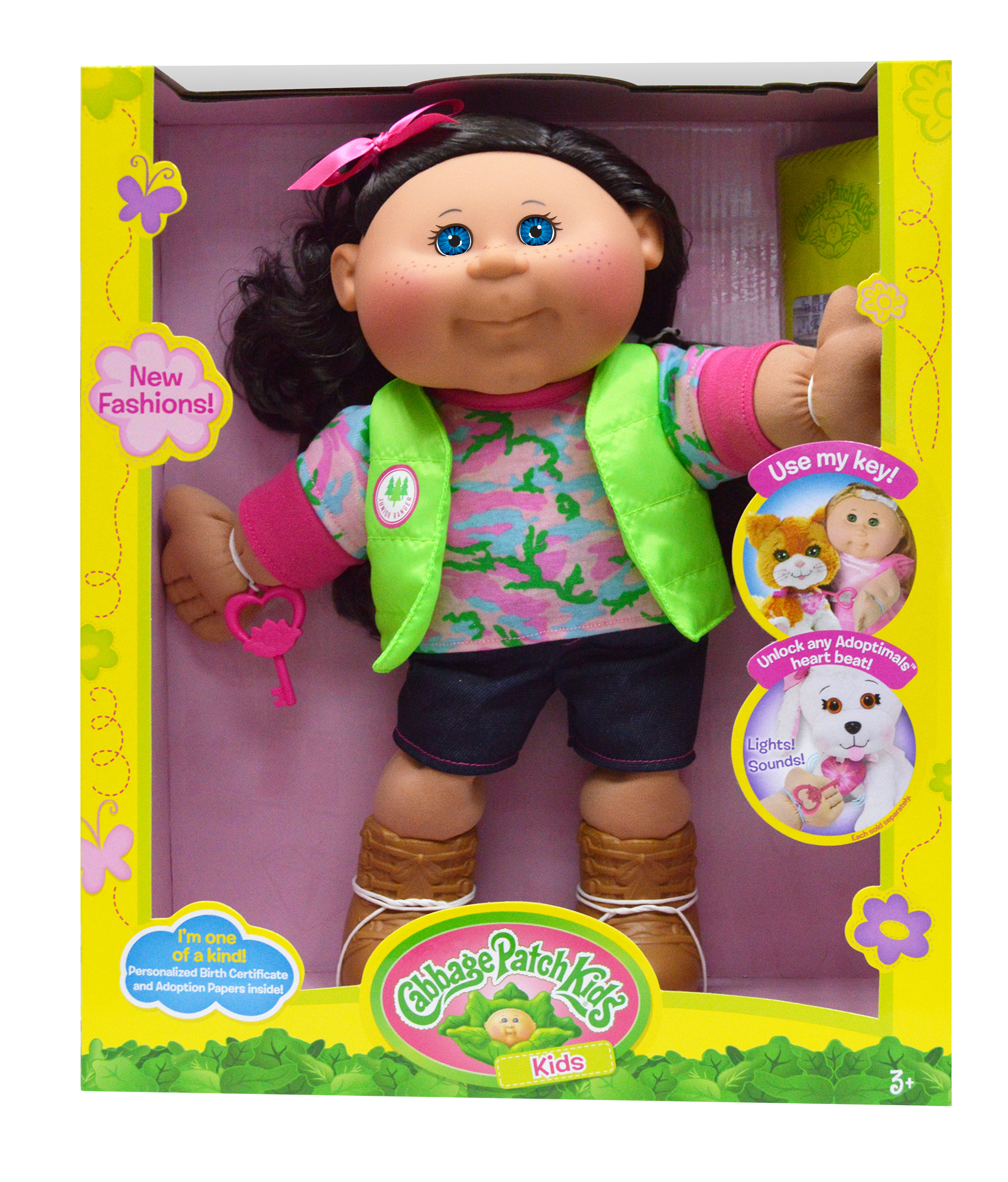 brunette cabbage patch doll