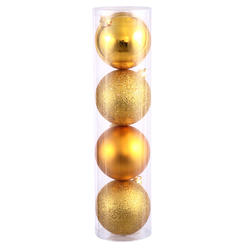 Vickerman 4" Anti Gold 4 Finish Ball Asst 12/Bx - N591030A