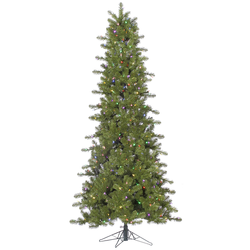 Vickerman 6.5 x 38 Prelit Slim Ontario Spruce Artificial Christmas