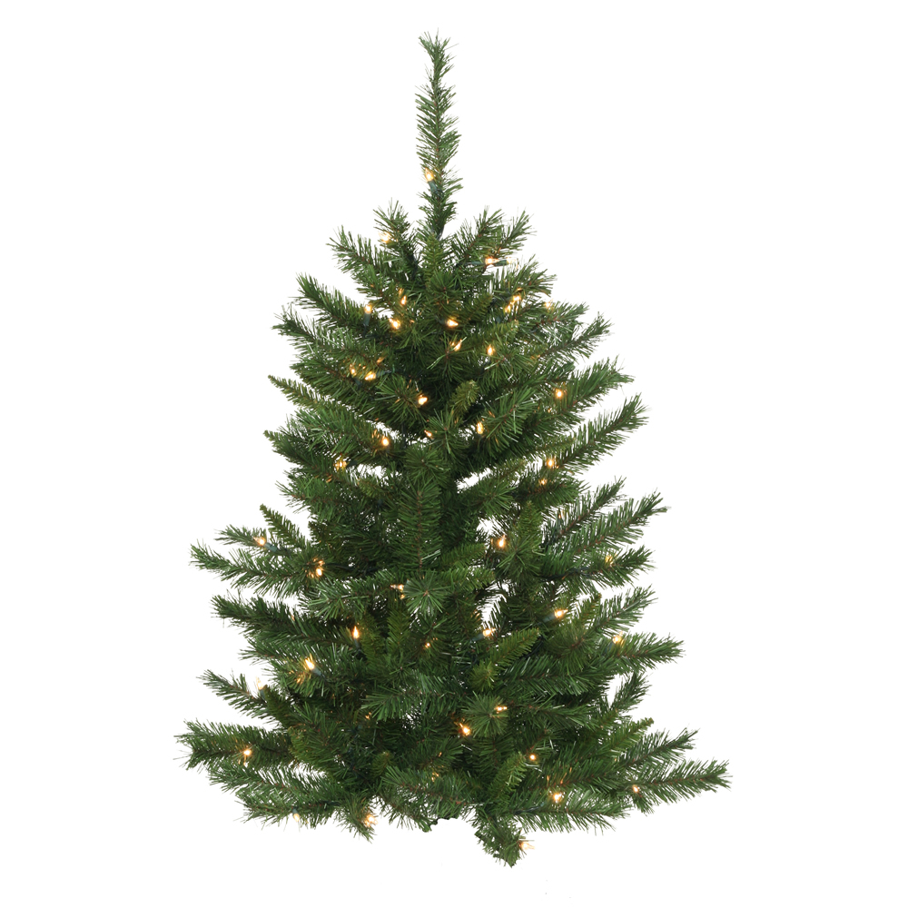 Vickerman 3' Unlit Imperial Pine Artificial Christmas Wall Tree .
