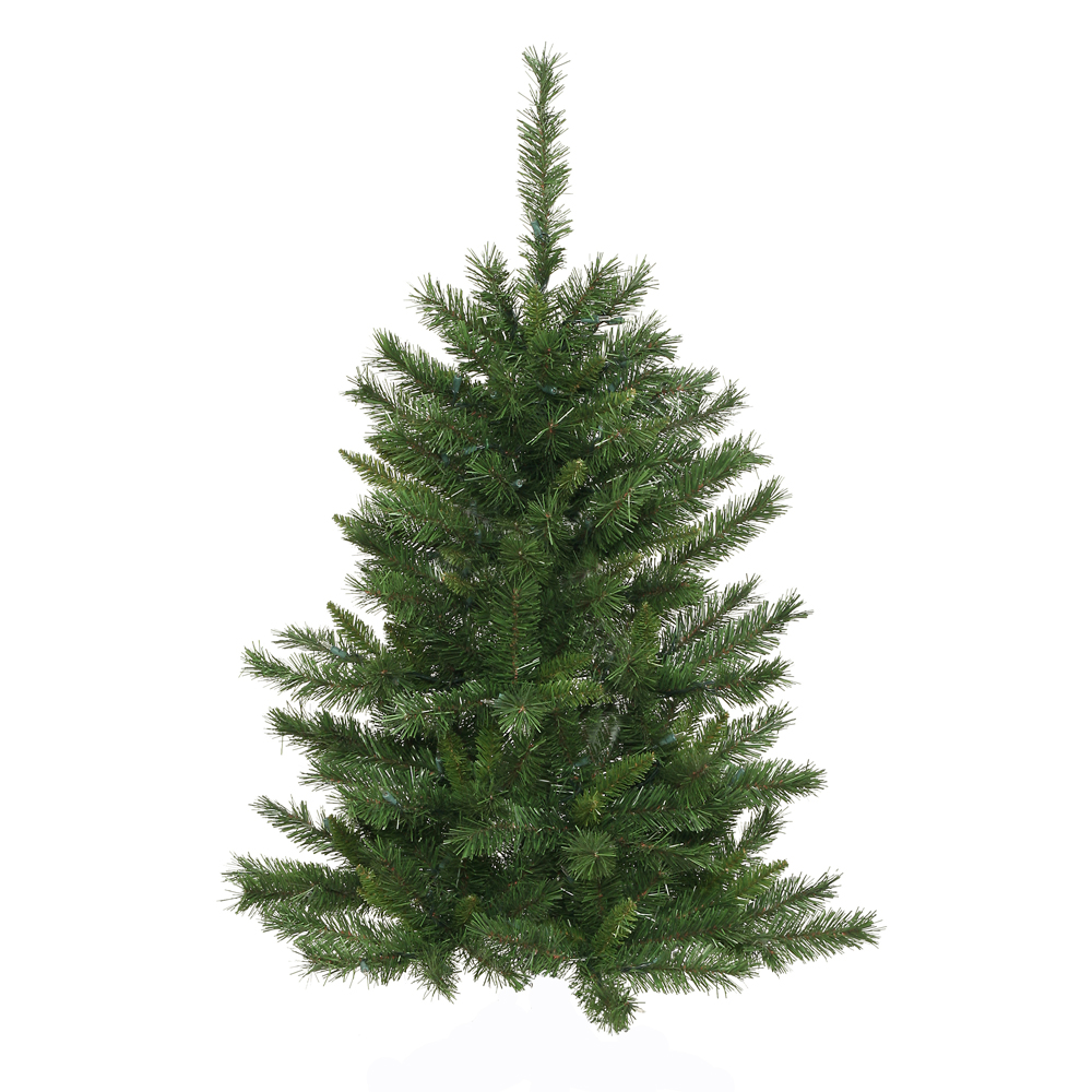 Vickerman 3' Unlit Imperial Pine Artificial Christmas Wall Tree .