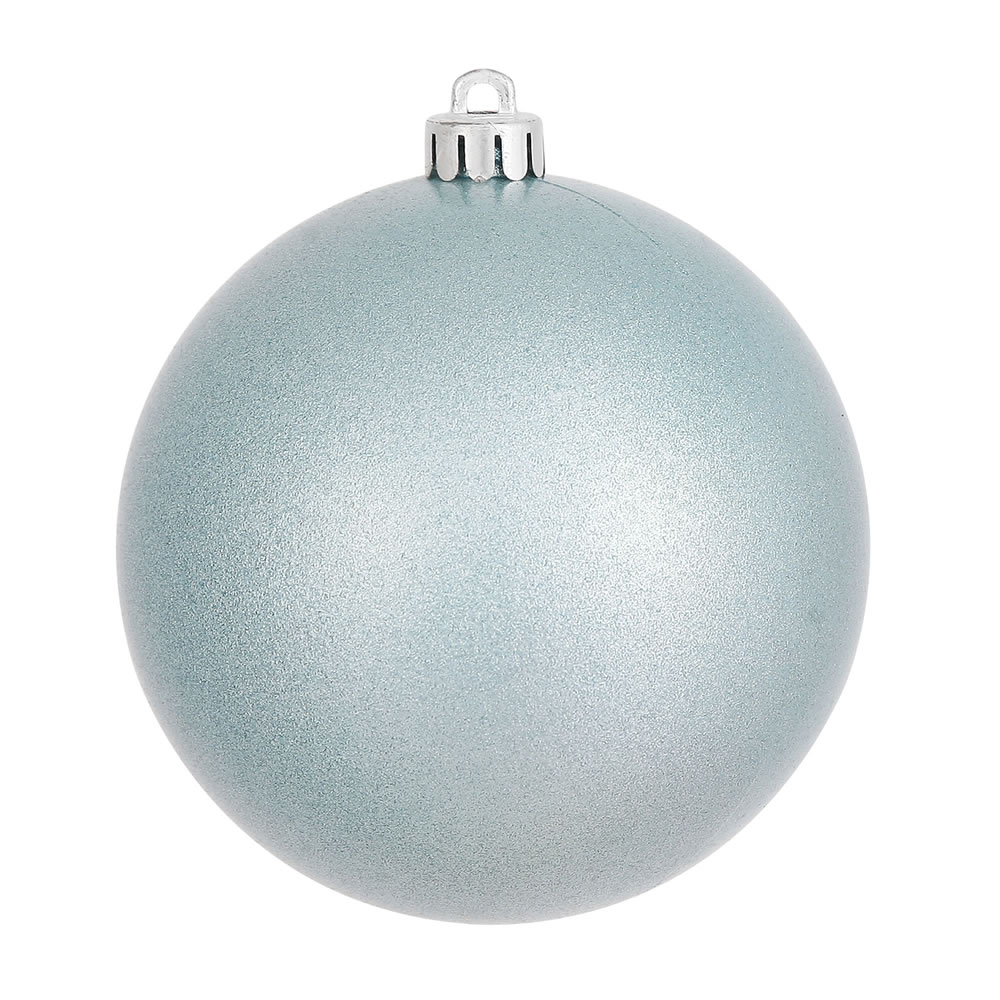 Vickerman 3" Baby Blue Candy Christmas Ball Ornament 12 per Bag