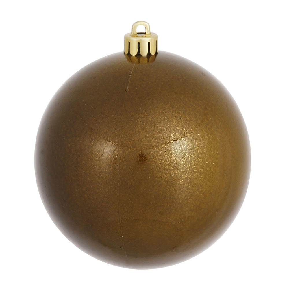 Vickerman 6" Olive Candy Christmas Ball Ornament