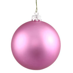 Vickerman Matte Orchid Pink Commercial Shatterproof Christmas Ball Ornament 2.75" (70mm)