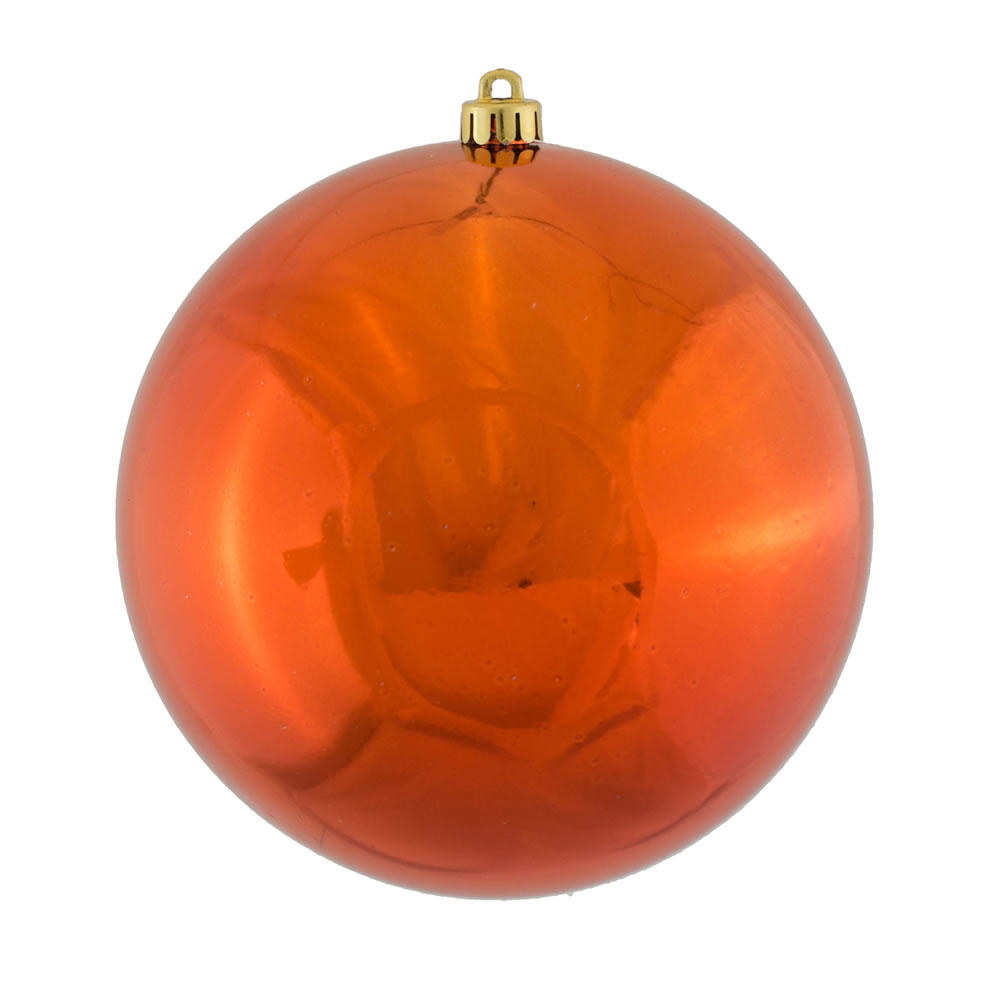 Vickerman 2.75" Copper Shiny Christmas Ball Ornament 12 per Bag