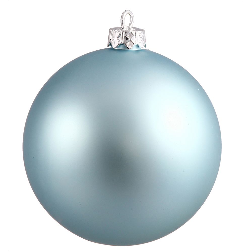 light blue ornament balls